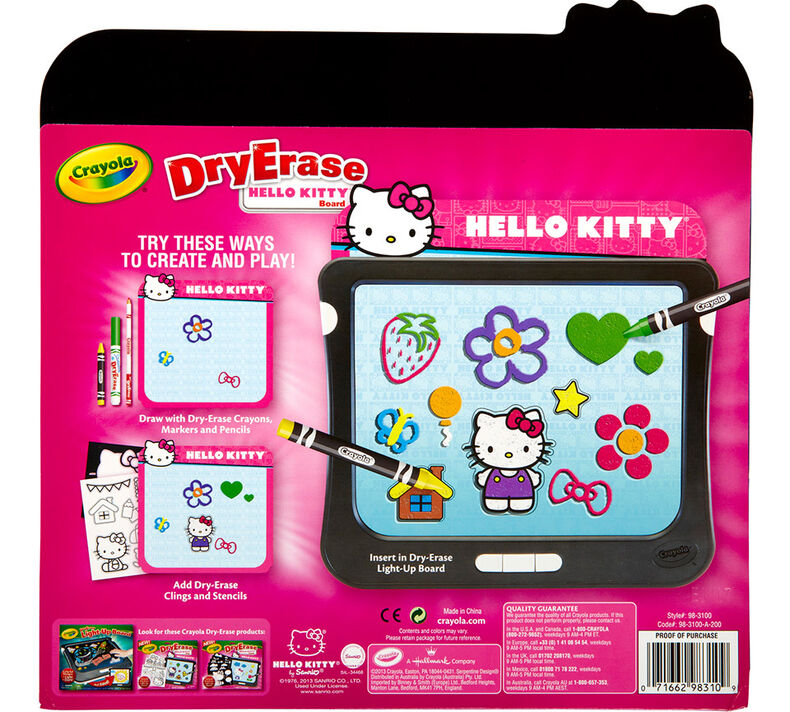 Dry Erase Hello Kitty Board Crayola