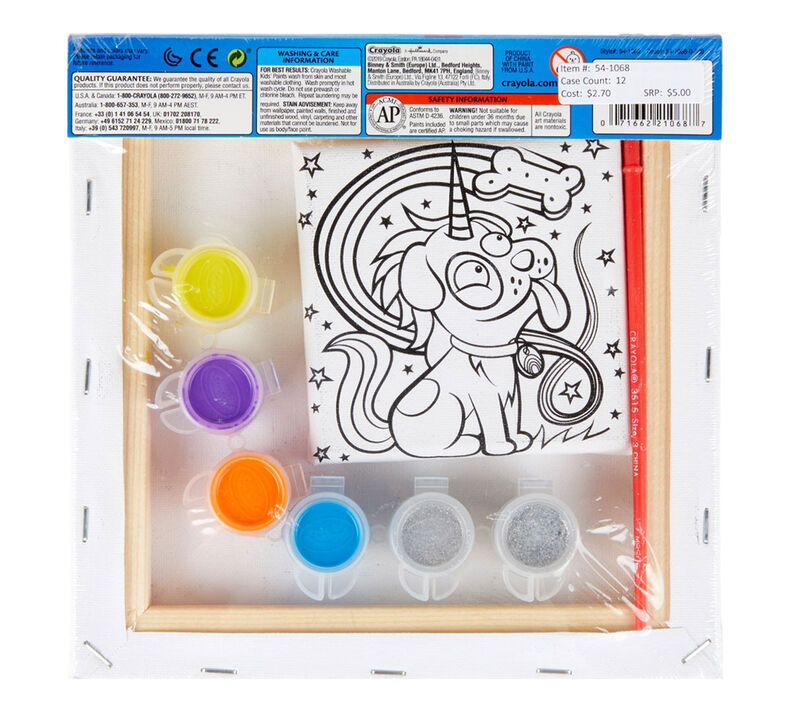 Uni-Creatures Unicorn Canvas Craft Kit