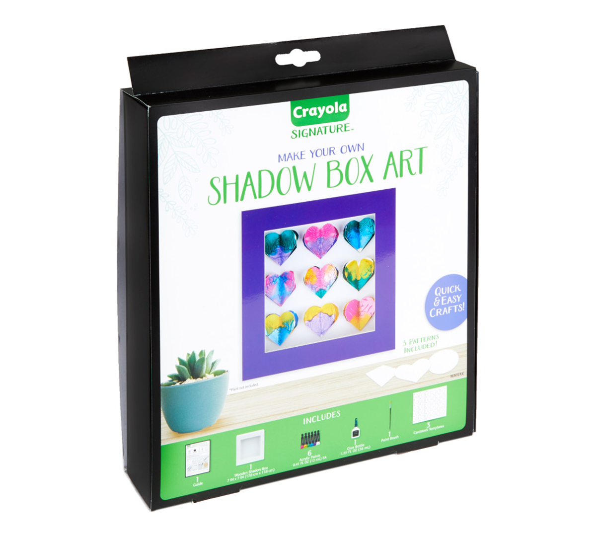 DIY Shadow Box, Personalized Picture Frame Kit Crayola