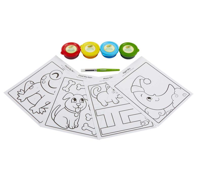 Young Kids Spill-Proof Washable Paint Set