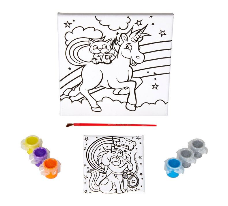 Uni-Creatures Unicorn Canvas Craft Kit
