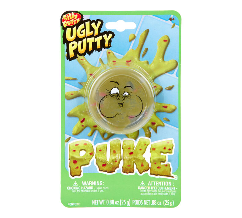 Silly Putty Ugly Putty, Puke, 1 Count
