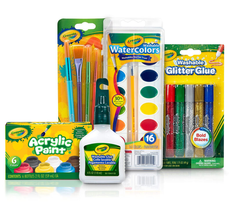 Black Glue Galaxy Painting Craft Kit