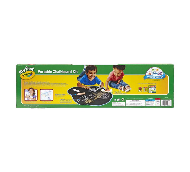 My First Crayola Portable Chalkboard Kit