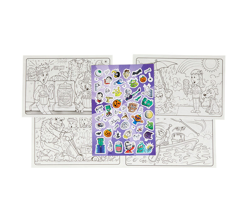 Trick or Treat Coloring Book