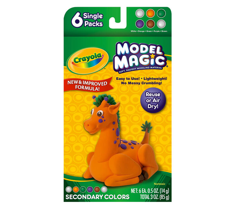 Model Magic 0.5-oz. Secondary Colors, 6 Count