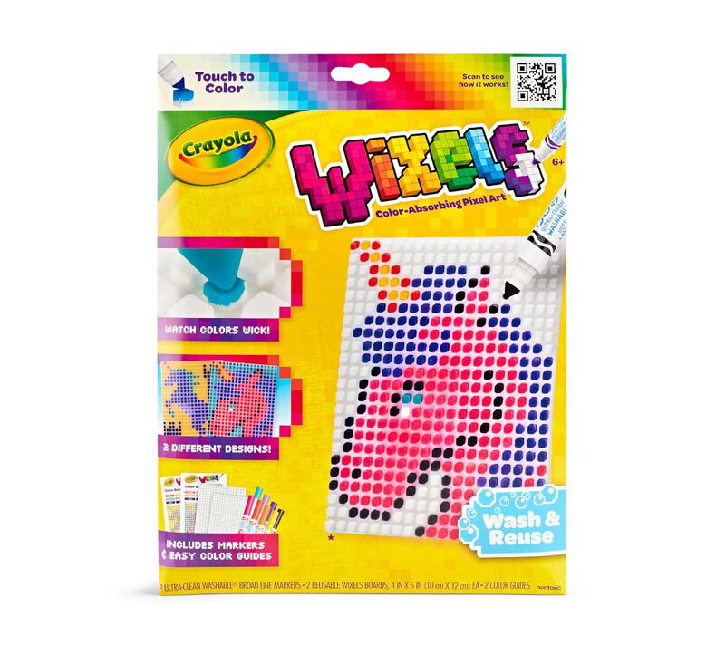 Doodle Bear 6 Markers & 15 Stencils Set- new washable cool colors - fun -  NEW!