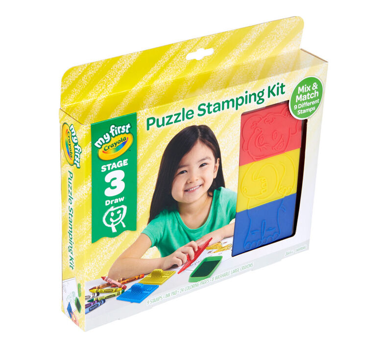 My First Crayola Stage 3 Puzzle Stampers