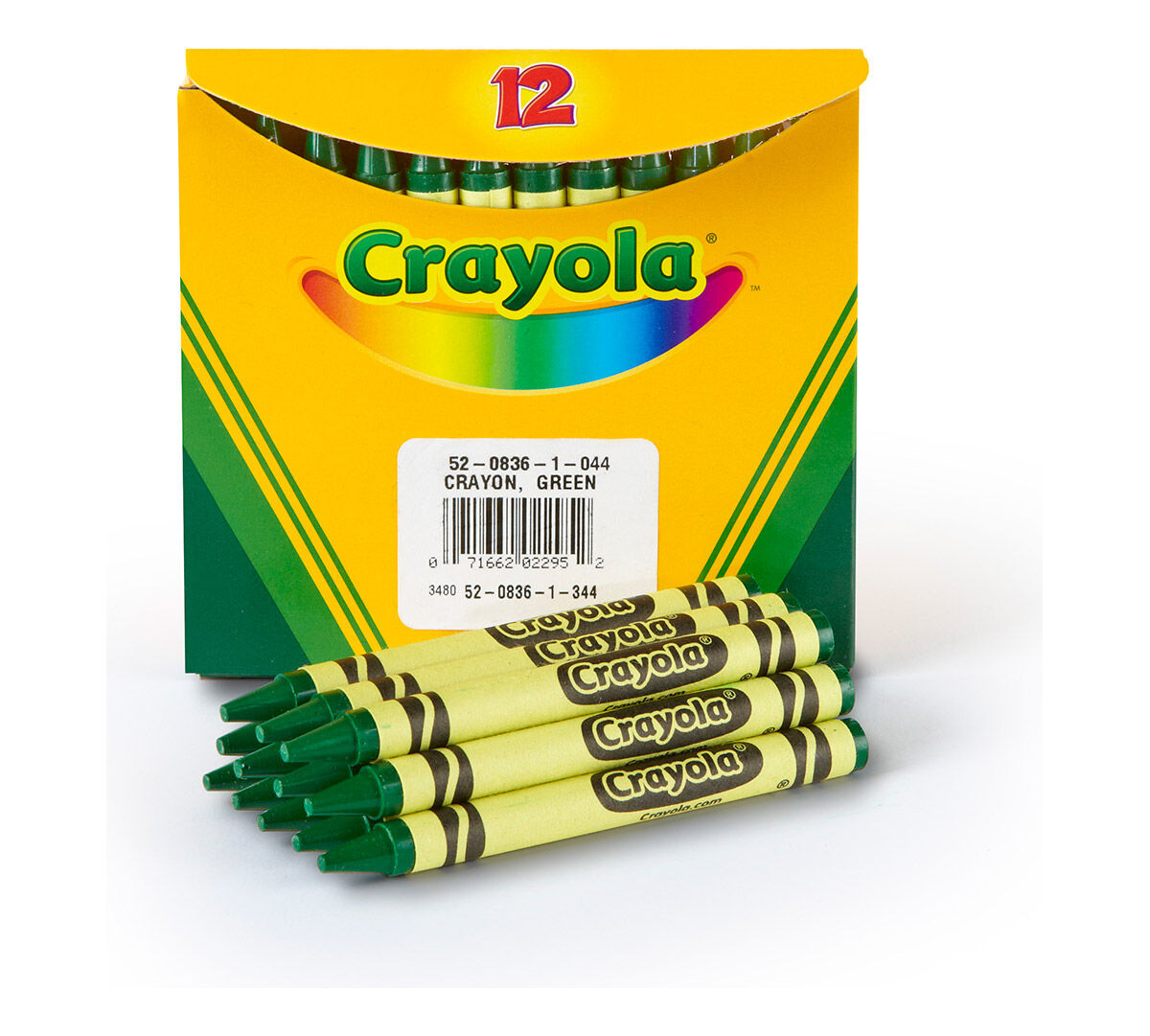 Green Bulk Crayons, 12 Count Crayola