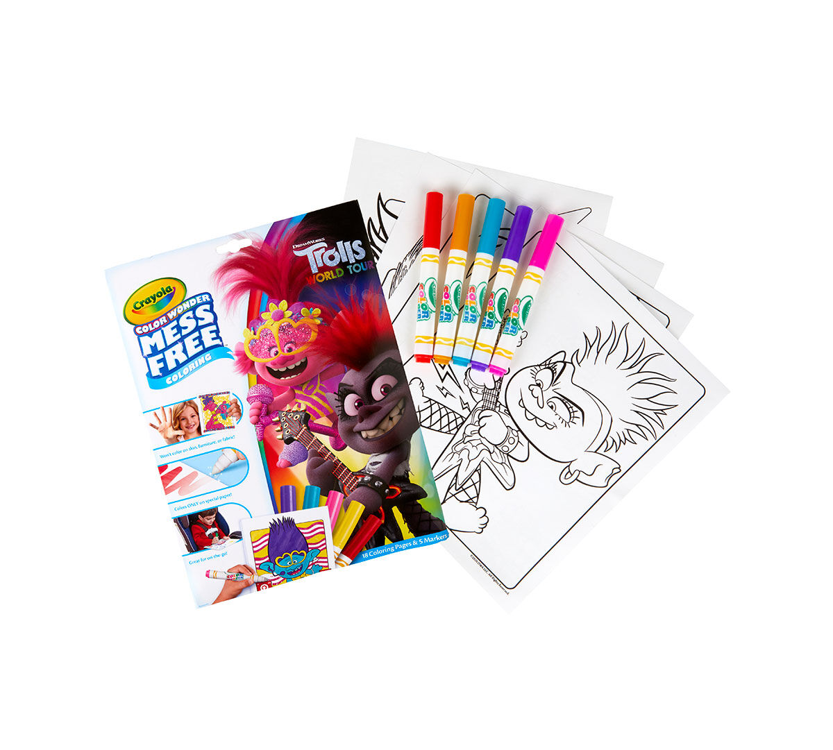 Trolls travel shop art easel
