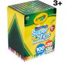 Washable Super Tips Markers, 120 count left side view.
