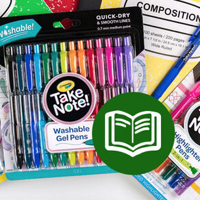 Crayola Supertips Washable Markers – Pastel Pack of 12 – ABC School Supplies