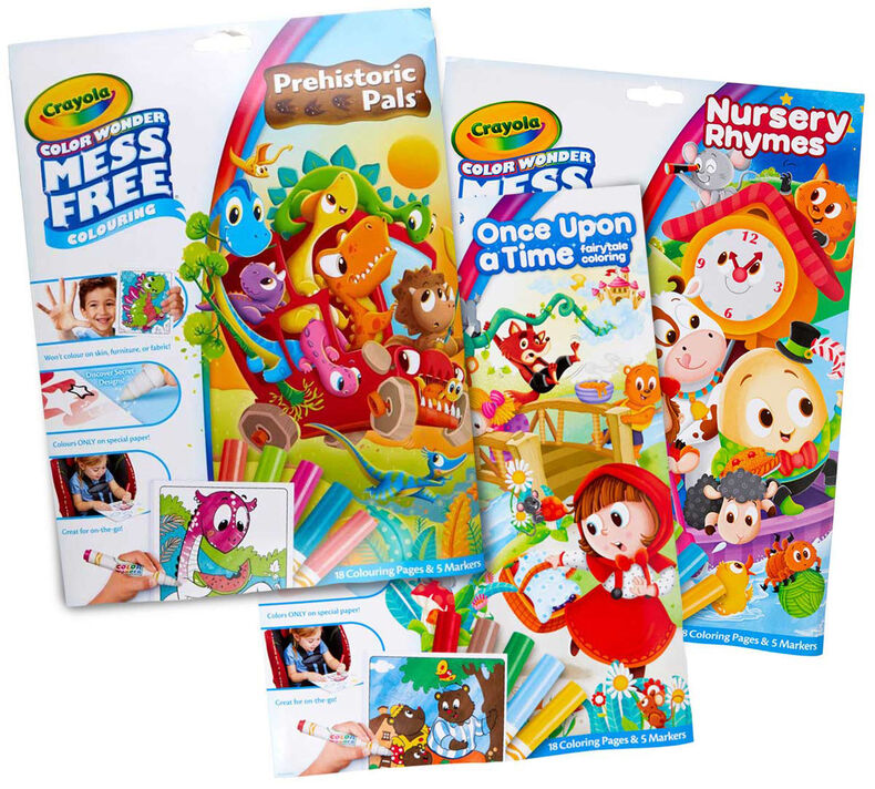 3-in-1 Color Wonder Mess Free Toddler Coloring Gift Set
