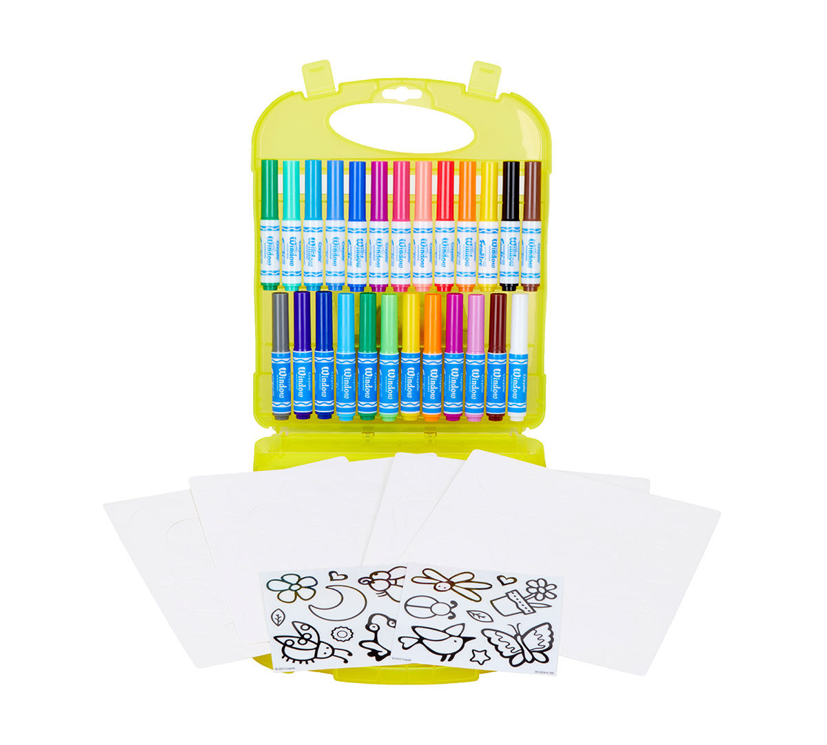 Hardcase Kit Window Markers Crayola