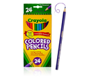 Colored Pencils, 24 Count Front View