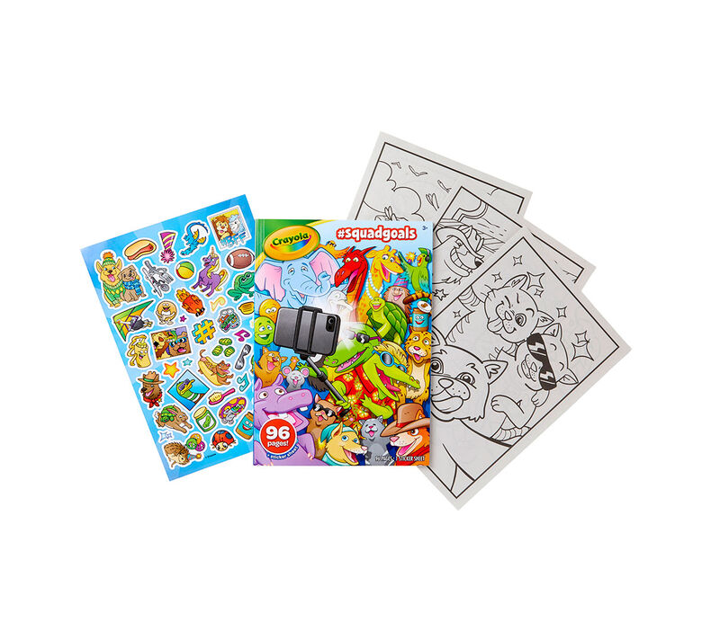 #SquadGoals Coloring Book