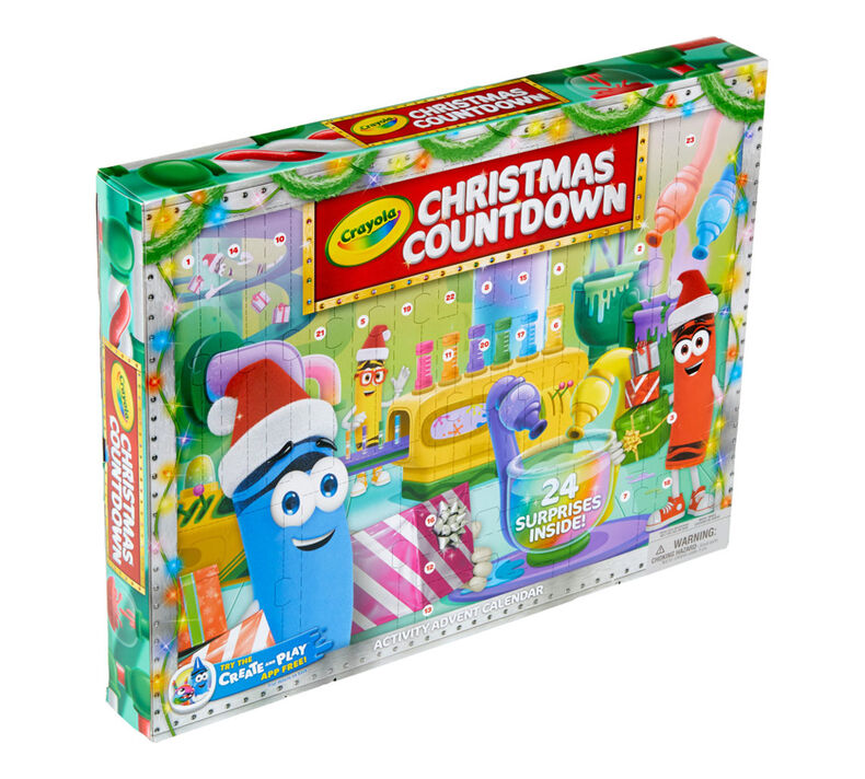 Crayola Christmas Countdown Calendar