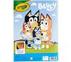 Bluey Coloring Book and Sticker Sheet, 96 pages, back view