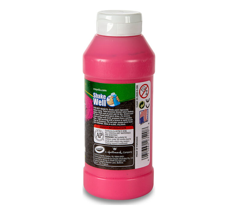 12 ct. Washable Sidewalk Neon Paint