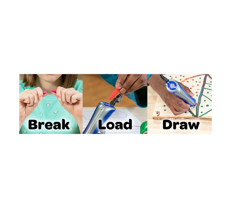 Sticker Art Set for use with Crayon Melter