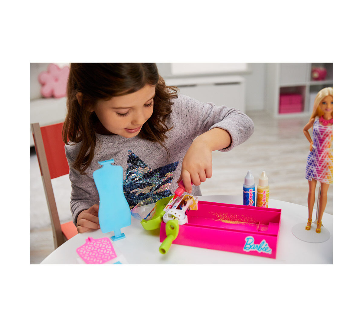 Barbie crayola color magic station clearance