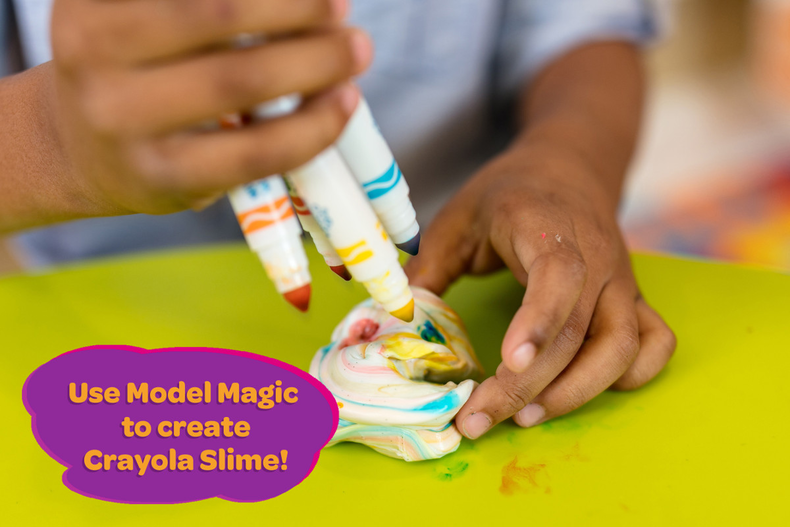 CRAYOLA Model Magic Bucket - Soft Modelling Compound, Kids Arts & Crafts