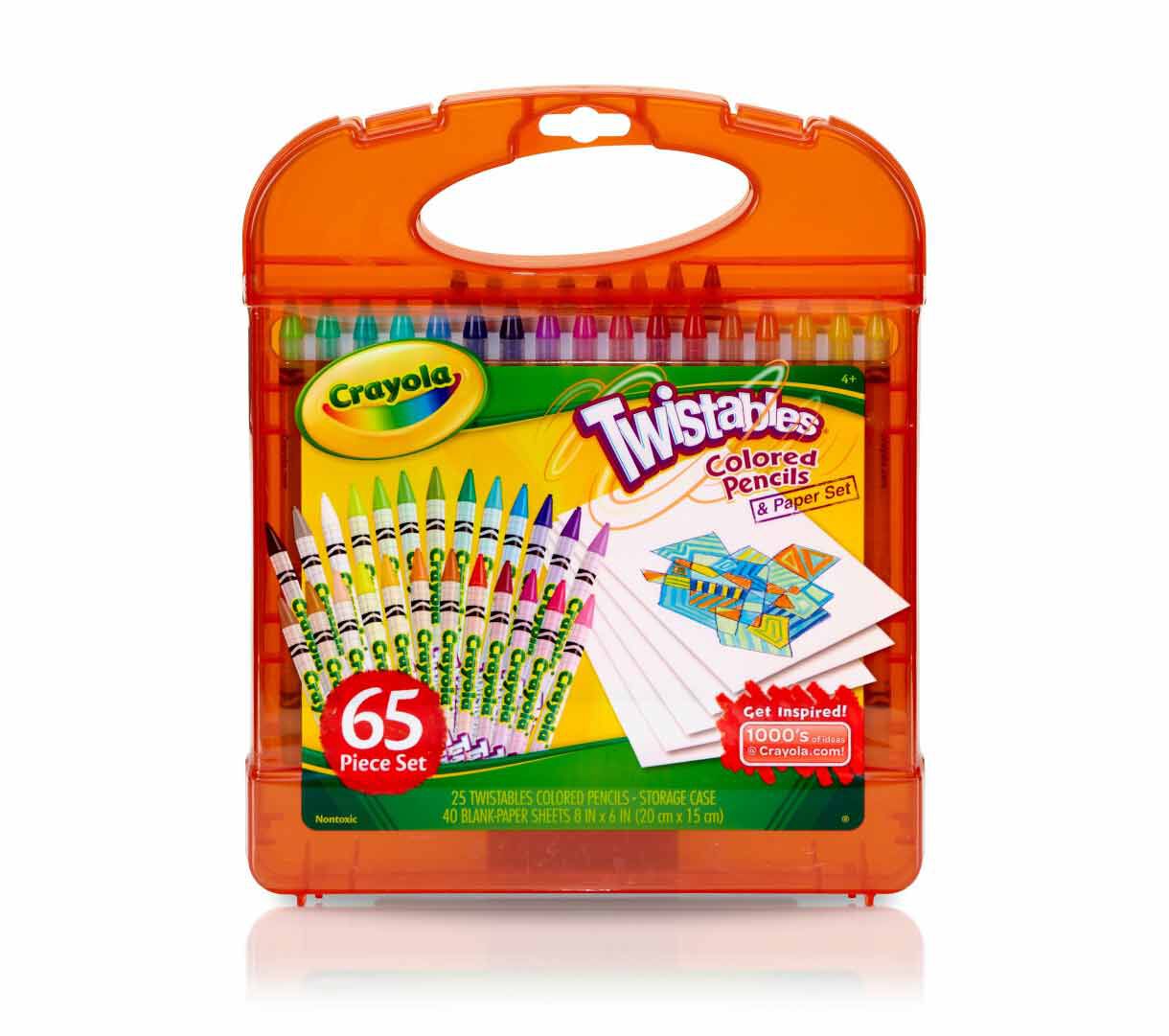 Twistables Colored Pencil & Paper Set Crayola