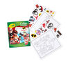 Crayola Color and Sticker Book, Incredibles 2 Front Cover and sticker sheets