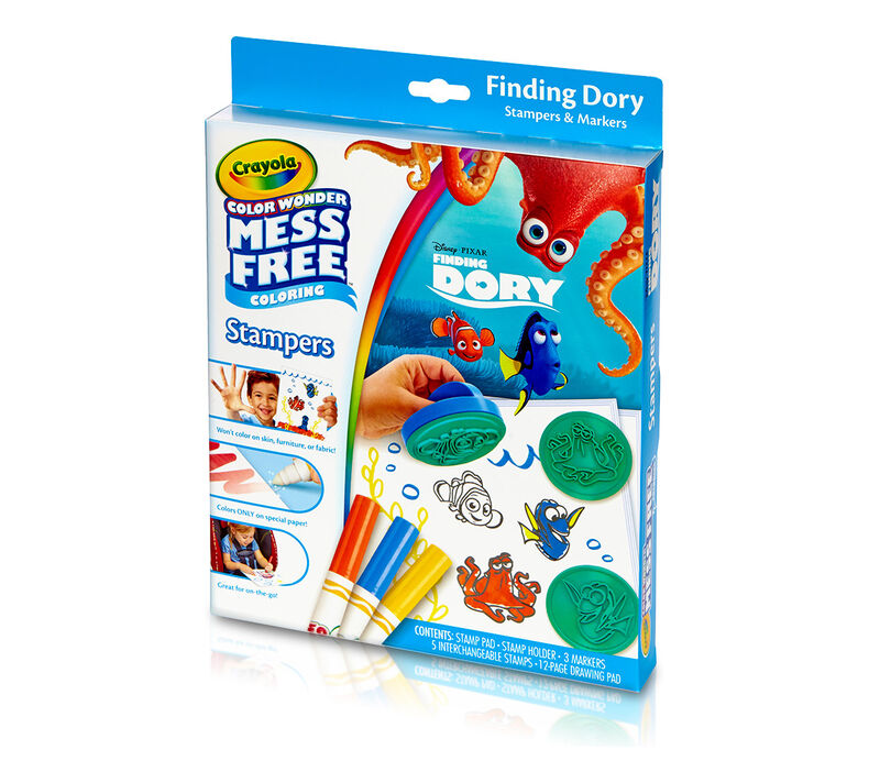 Color Wonder Mess Free Stampers, Finding Dory
