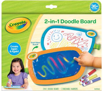 2-in-1 doodle board front view
