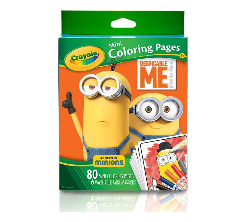 Mini Coloring Pages - Despicable Me