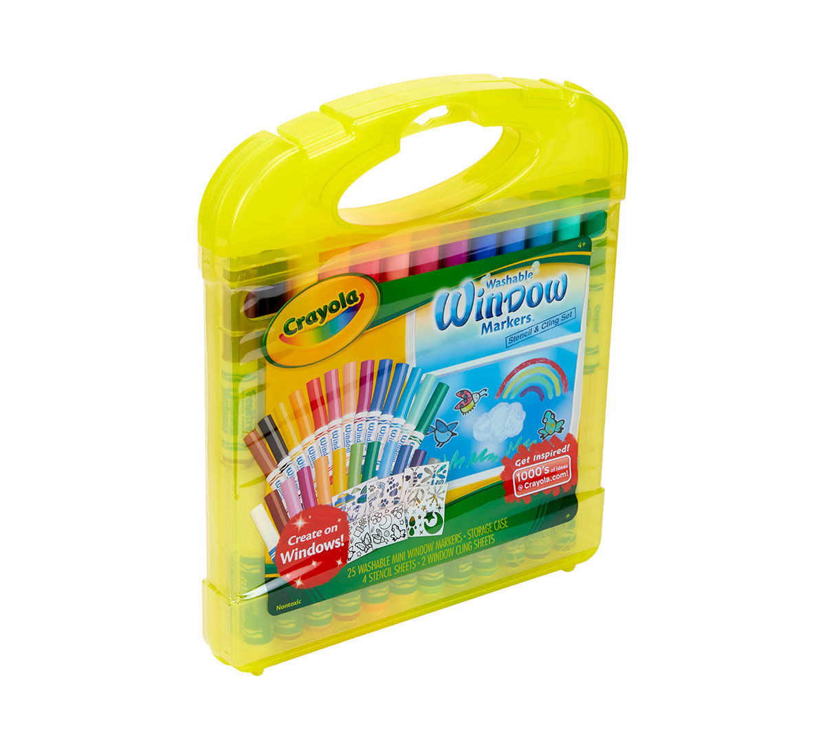 Hardcase Kit Window Markers Crayola