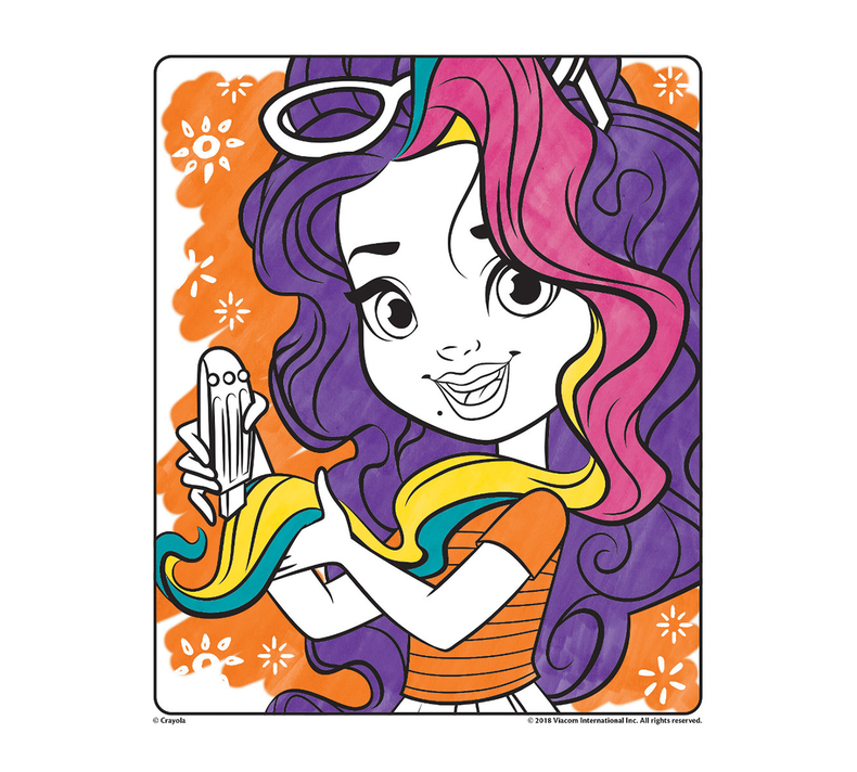 Color Wonder Sunny Day Mess Free Coloring Pages & Markers