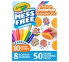 Color Wonder Mess Free Deluxe Scented Stamper Kit. 10 food stamps, 8 scented markers, and 50 blank coloring pages