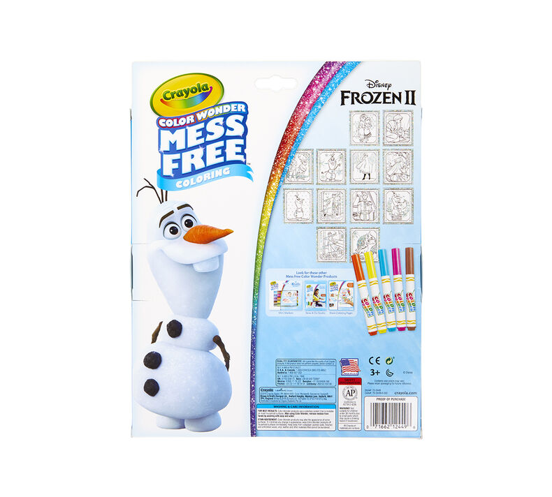 Frozen 2 Color Wonder Coloring Book, Crayola.com