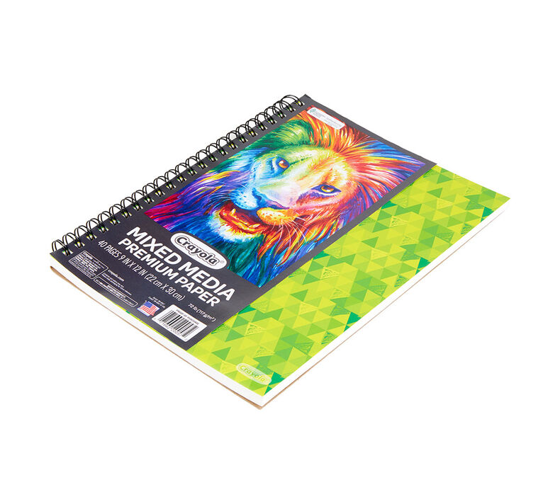 Mixed Media Sketchbook, 40 Pages