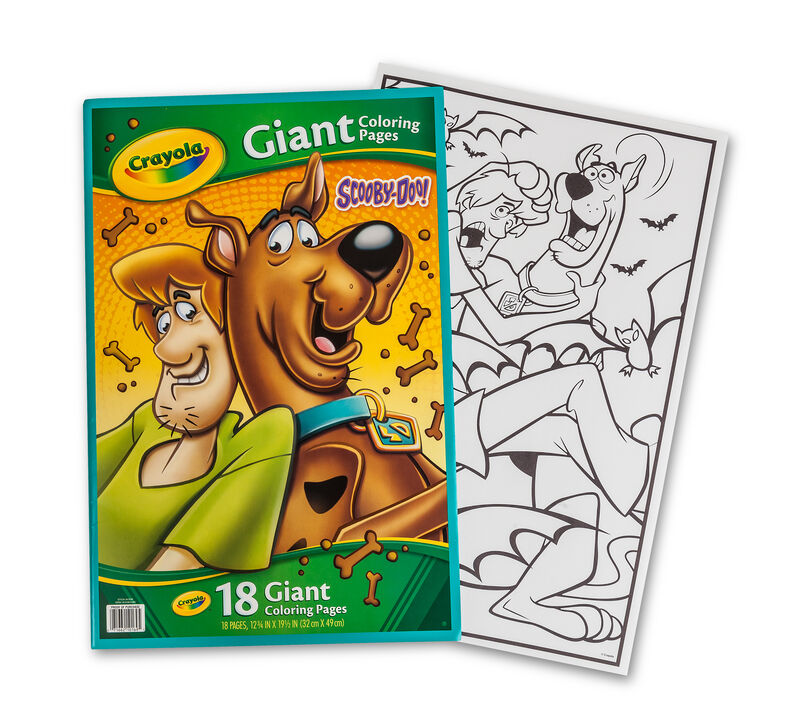 Download Giant Coloring Pages Scooby Doo Crayola