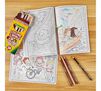 42956 Bear Wax Pencils Set of 6 Multicoloured