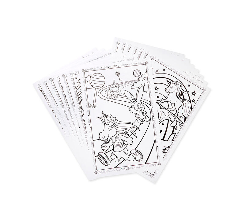Crayola Uni-Creatures Coloring Bundle with Custom 64 ct. Crayons