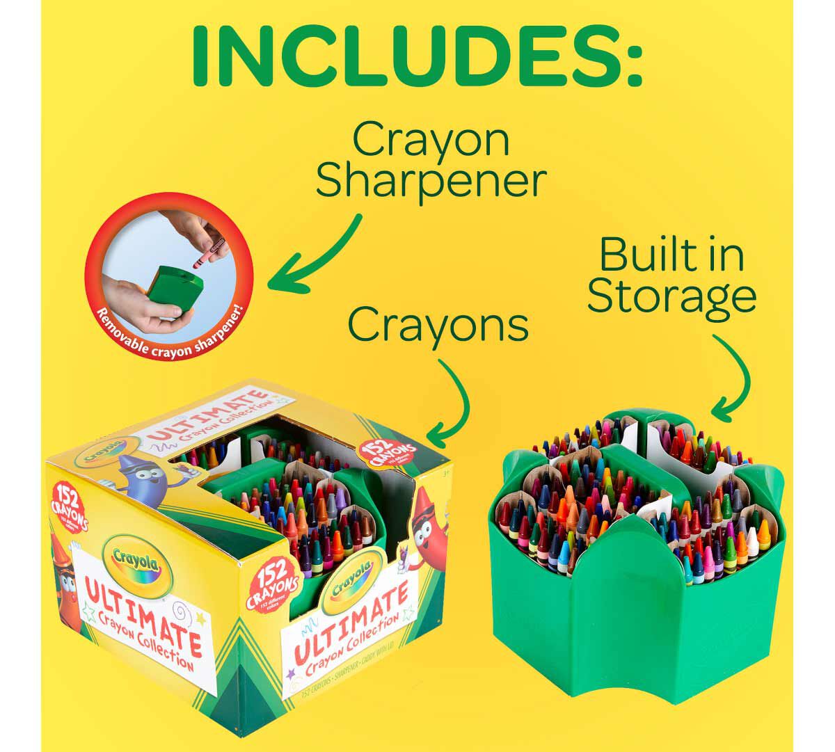Ultimate Crayon Collection, 152 Count | Crayola