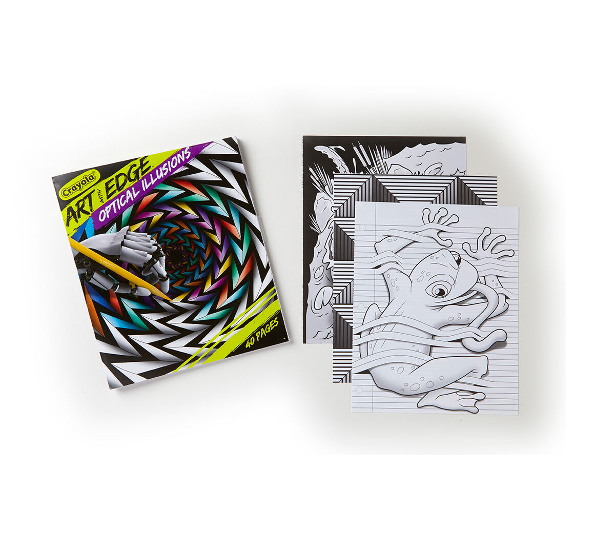 Crayola Art With Edge Optical Illusions Crayola Art With Edge Optical Illusions