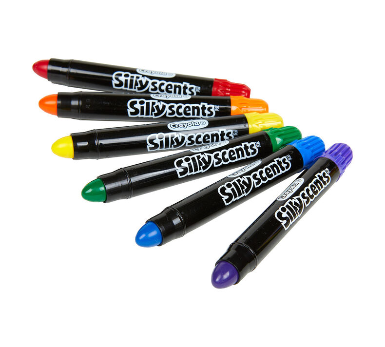 Silly Scents Gel Crayons, Sweet Scents, 6 Count