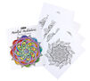 Mandala Coloring Book Front View with pages