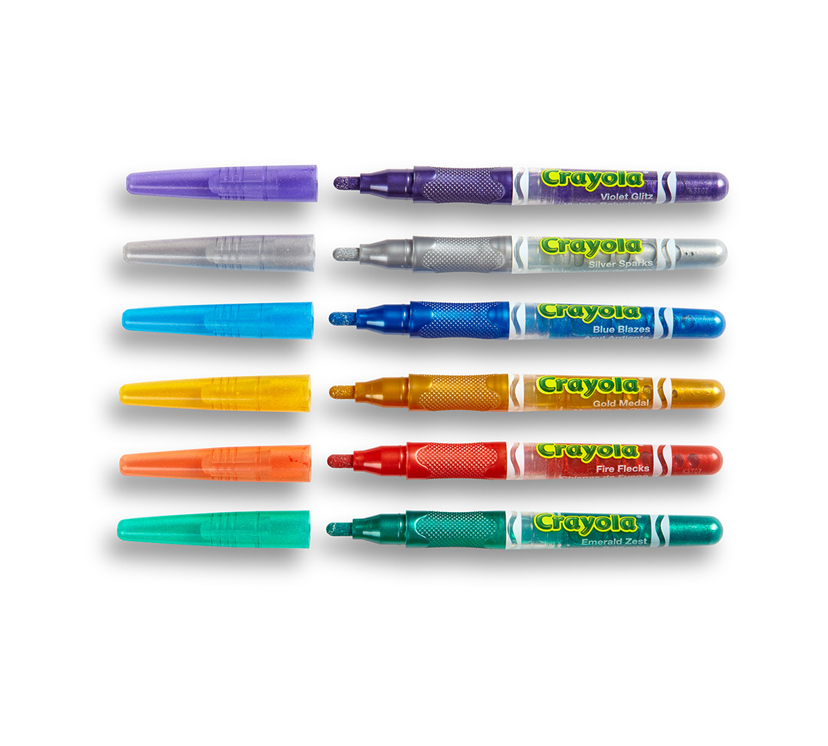 Glitter Markers, 6 Count Crayola