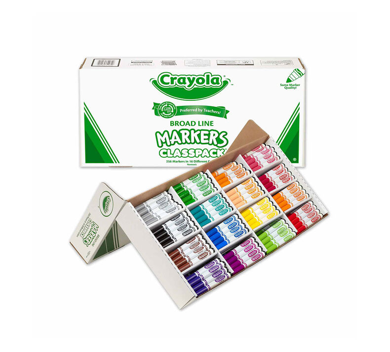 Crayola® World of Color Markers Classpack