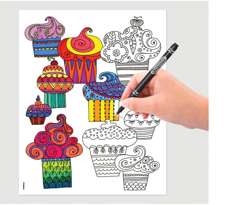 Crayola Whimsical Escapes Adult Coloring Book Relaxing Art Crayola Whimsical Escapes Adult Coloring Book Relaxing Art