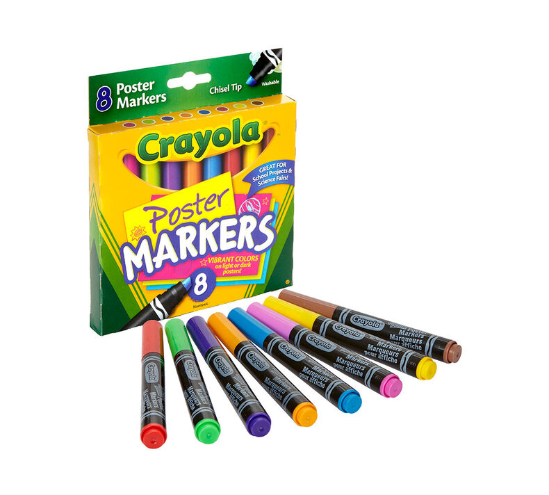 Poster Markers 8 ct.