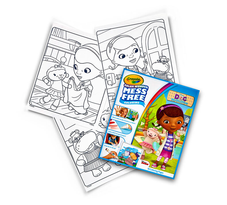 Color Wonder Mess Free Coloring Pad, Doc McStuffins
