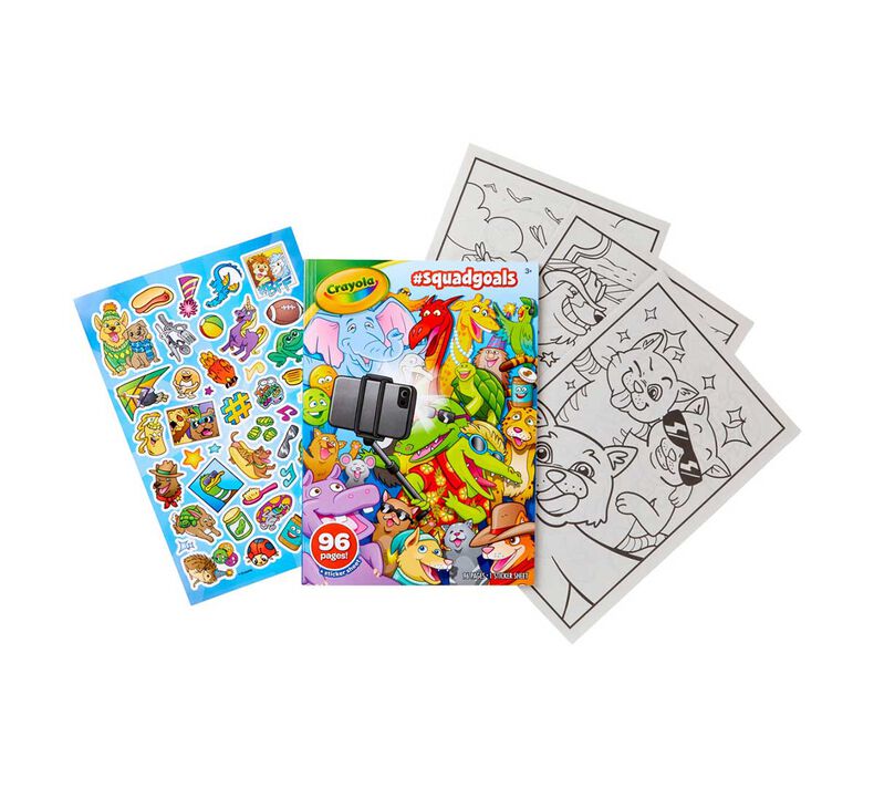 #SquadGoals Coloring Book