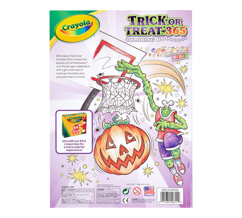 Trick or Treat Coloring Book